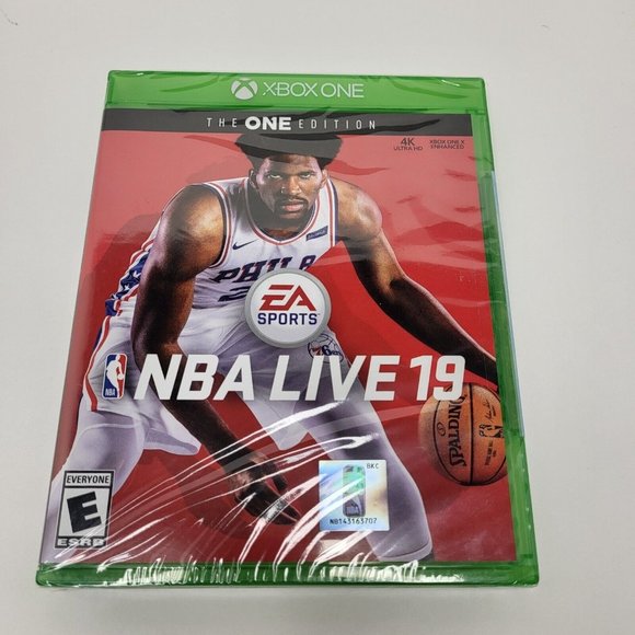 New NBA Live 19 for Xbox One Factory‎ Sealed Video Game Basketball - Picture 1 of 9